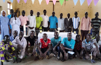 A group of catechists from South Sudan