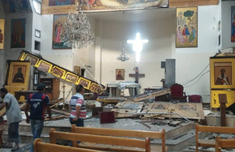 Damascus church damaged following attack