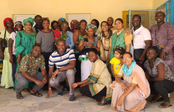 A group of Christian women meeting together