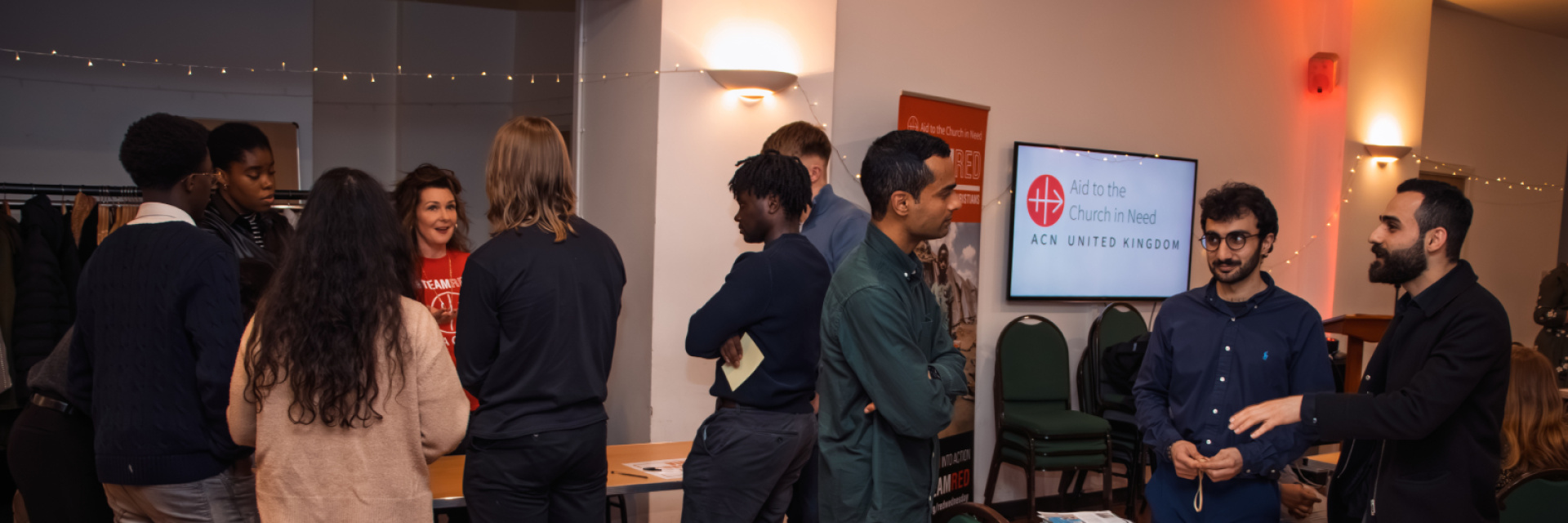 Young Adult Christians at an event